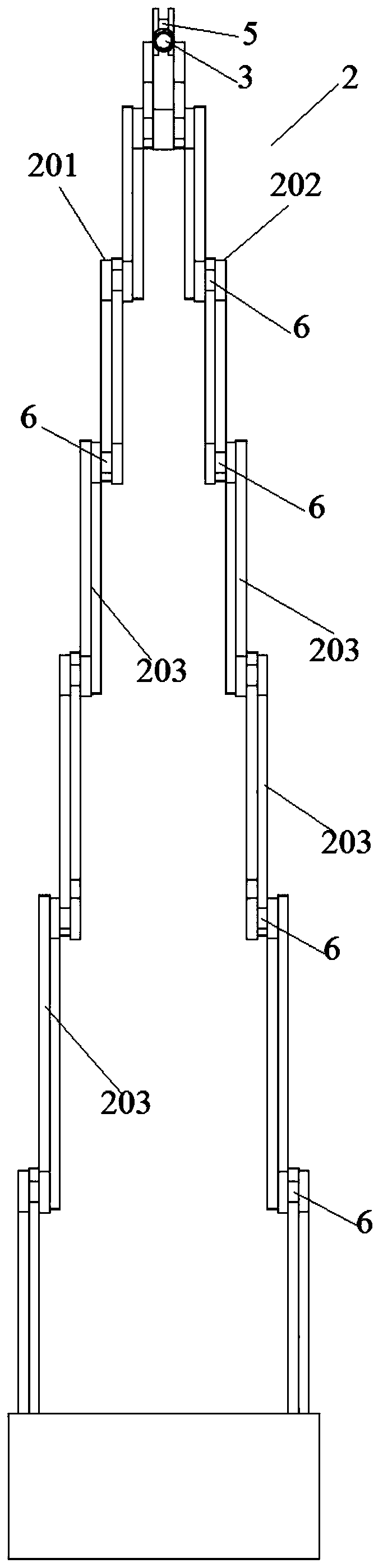 Lifting camera assembly for safe driving of vehicle