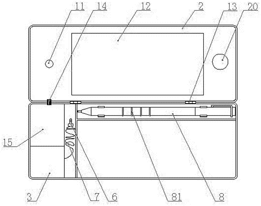 multifunctional stationery box