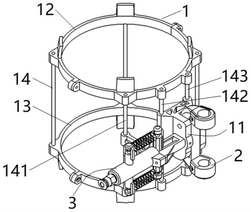 Pressure-operated glider connecting-separating device of water rocket boosting glider