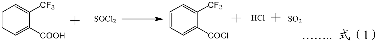 Fluopyram and synthesis method thereof