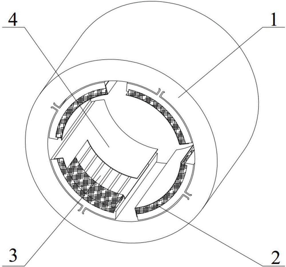 Novel tilting pad radial gas bearing