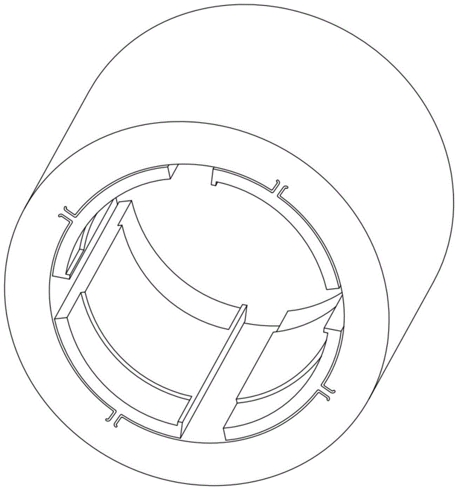 Novel tilting pad radial gas bearing