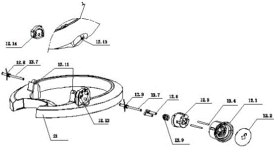 Oven with tilt locking device and method thereof