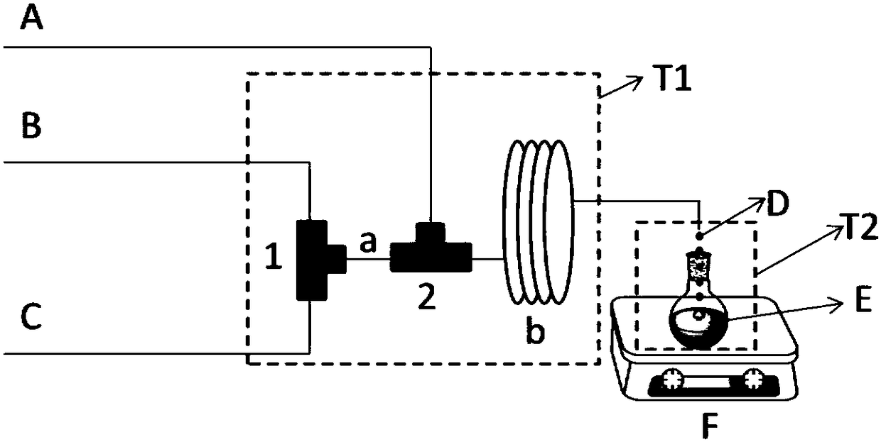 A kind of method utilizing microreactor to prepare diazonium salt