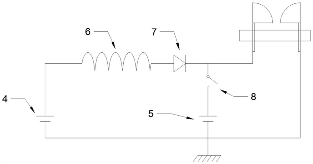 Greenhouse gas conversion device and method using magnetic field to strengthen blade sliding arc