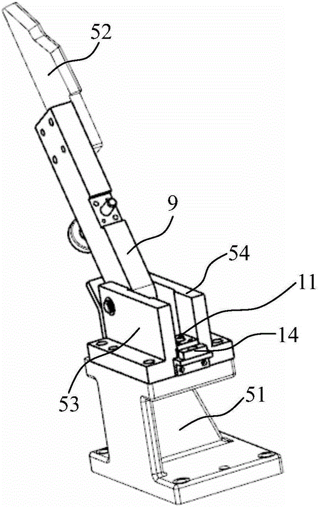 Integrated detection device used for automobile tail lamp board