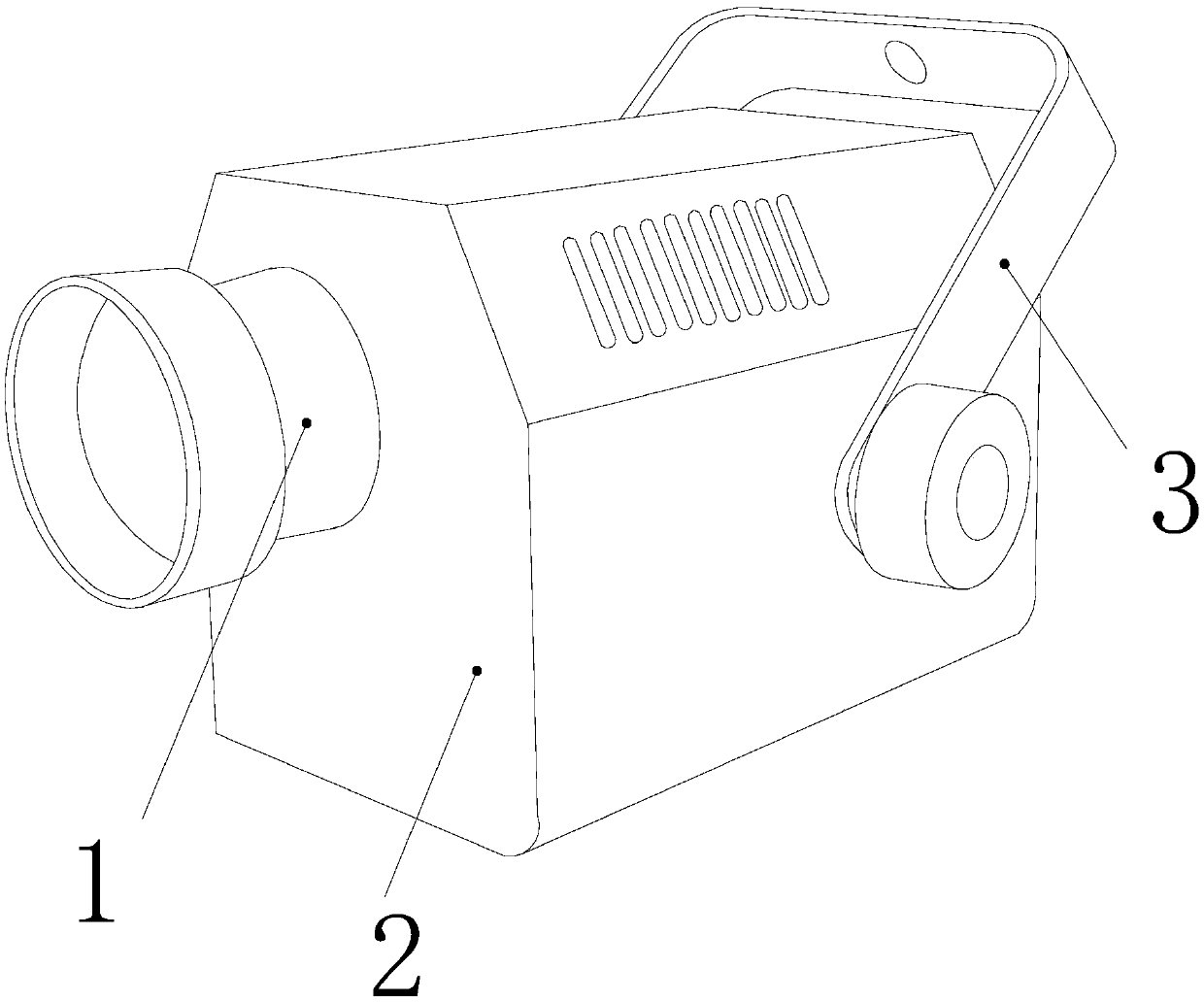 Light source conversion controller based on induction regulation of carbon oxide of bar infield