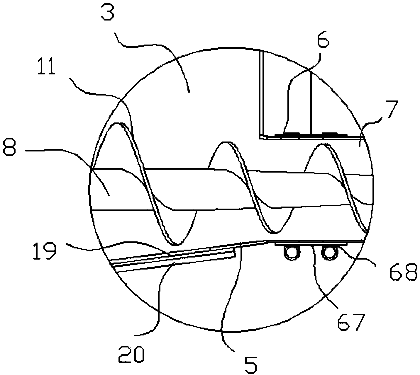 Dry mortar packing machine