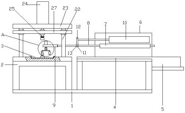 Assembling mechanism for sealing ring of igniter base of gas generator