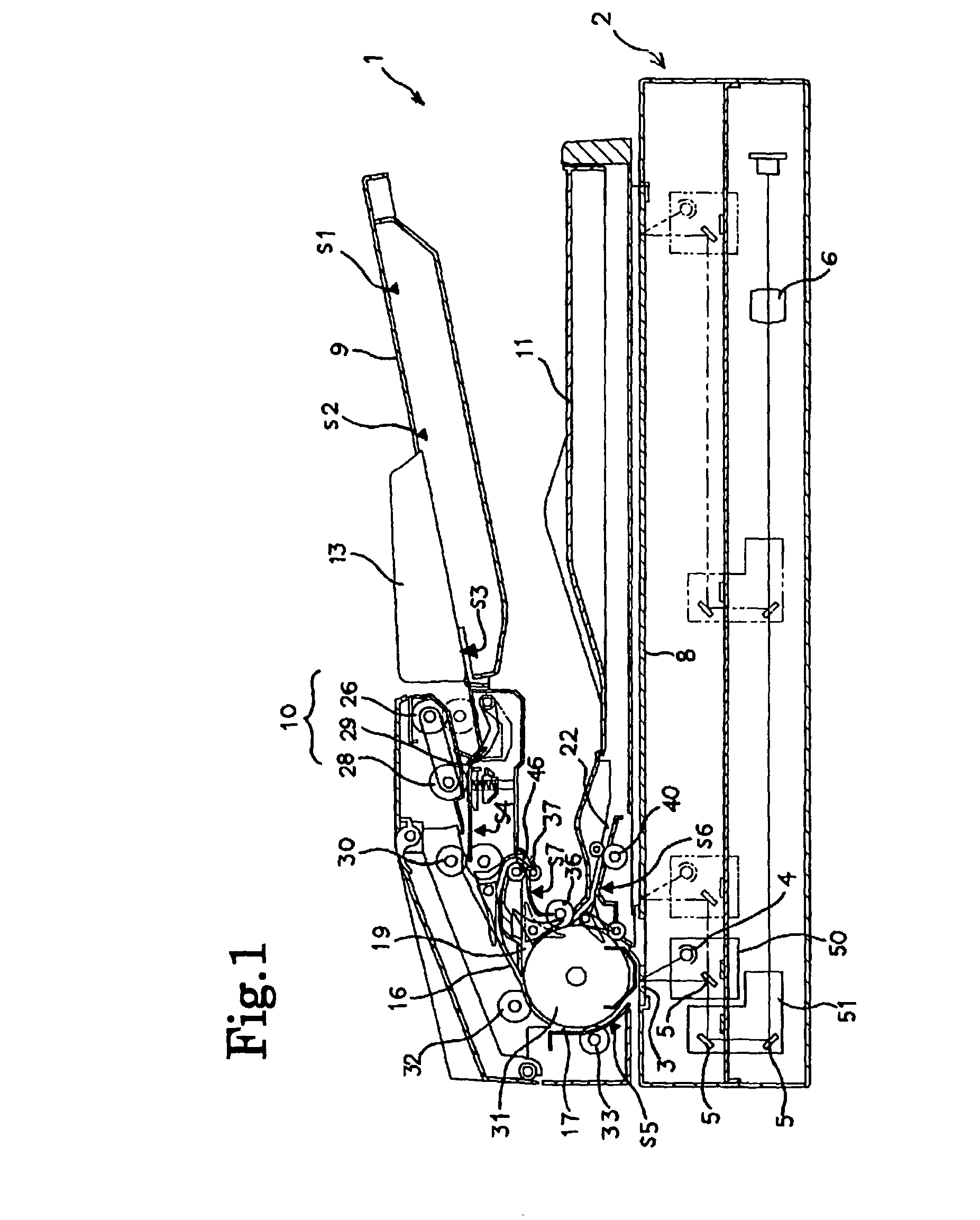 Image reading apparatus, image reading method and original transport apparatus