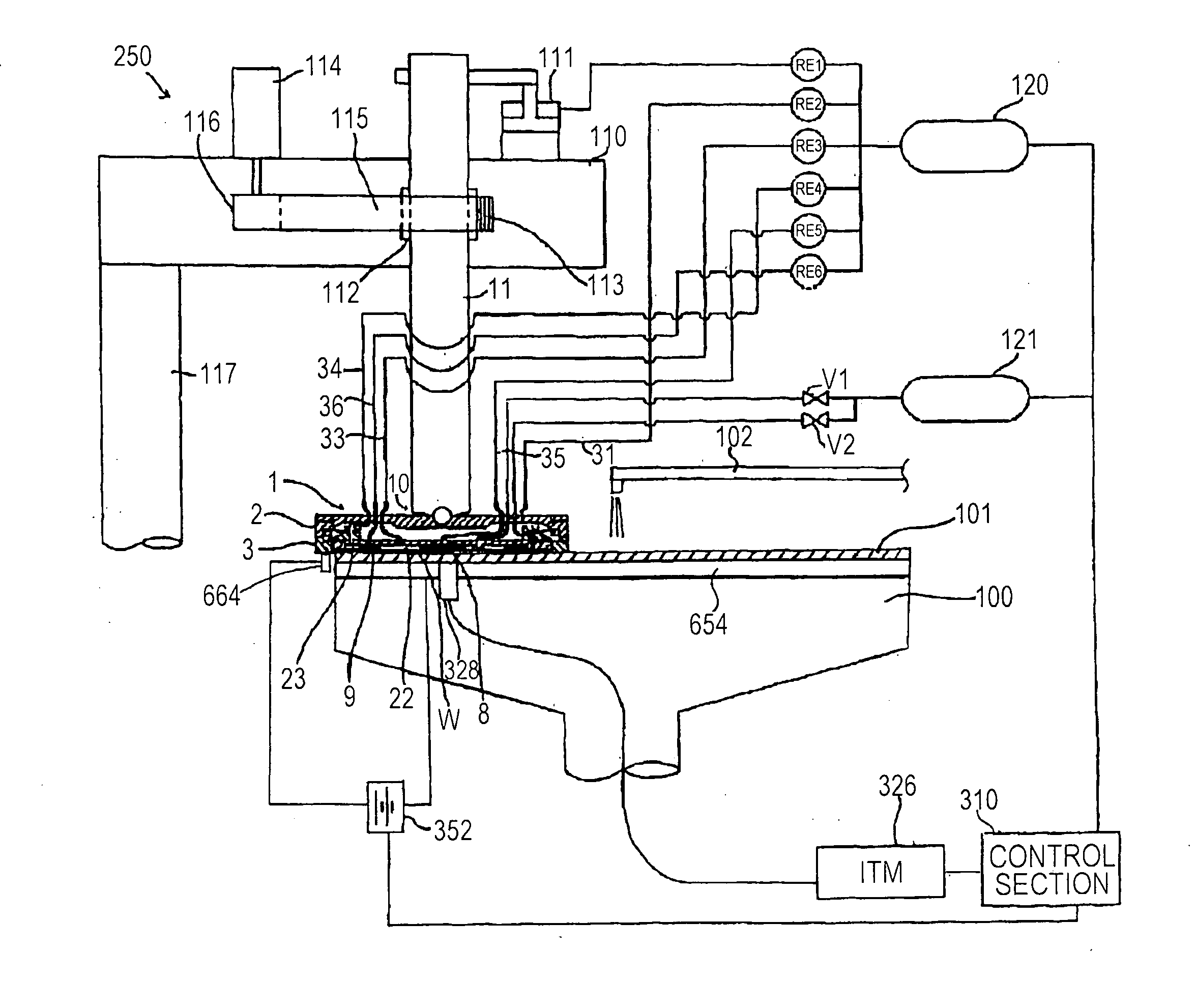 Electrochemical mechanical polishing apparatus conditioning method, and conditioning solution