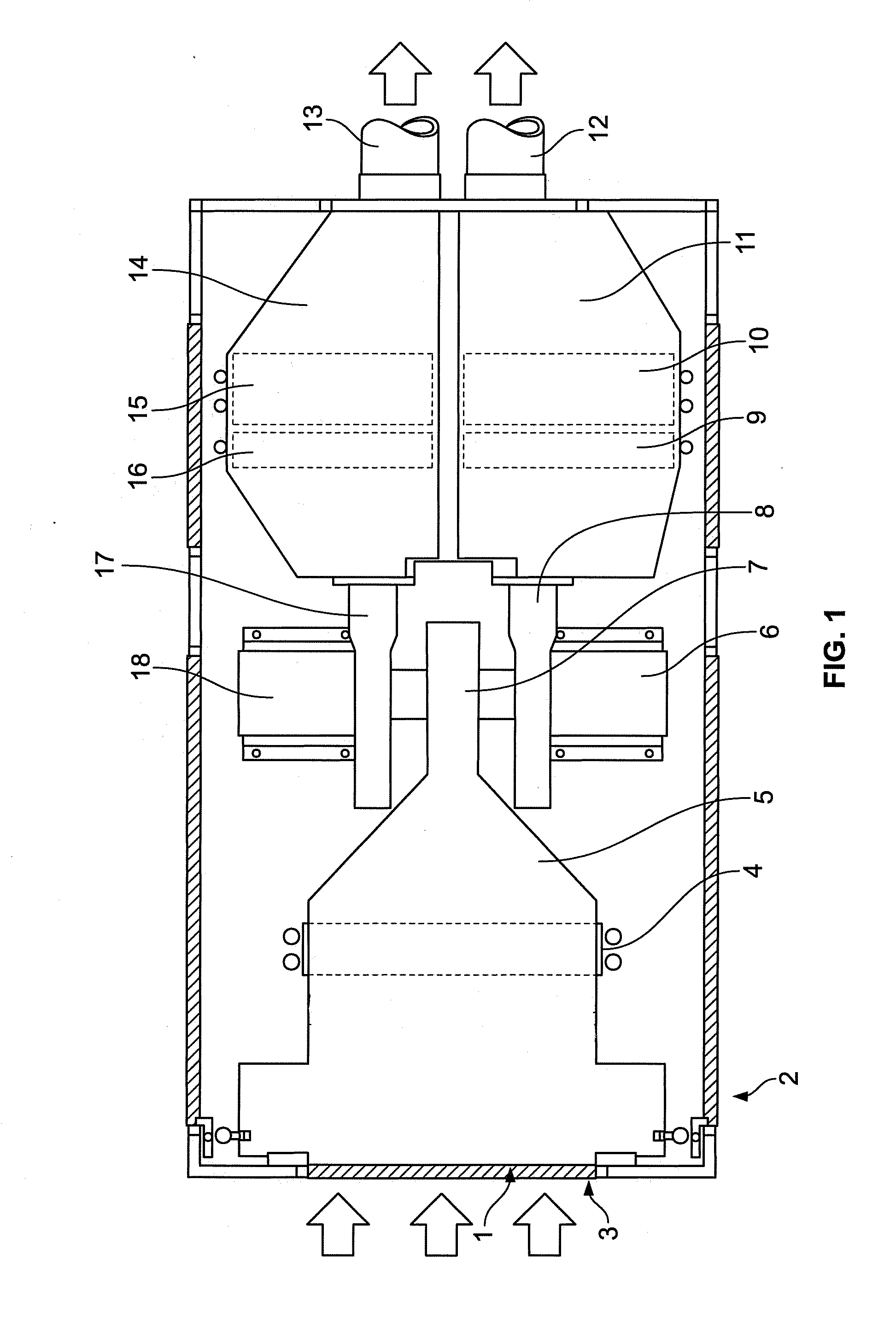 Independently controlled dual outlet aircraft pcair unit