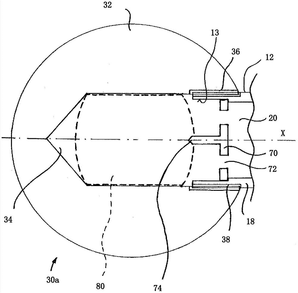 Piercing-like refillable drug feeding device