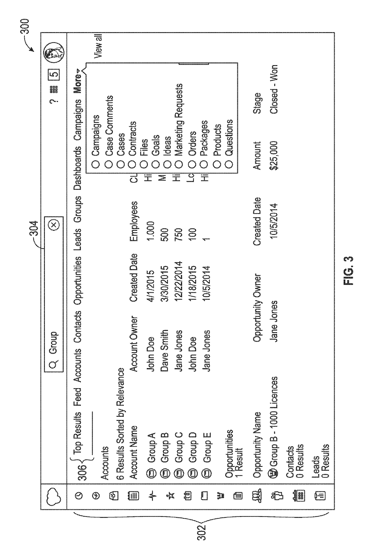 Methods and apparatus for presenting search results according to a priority order determined by user activity