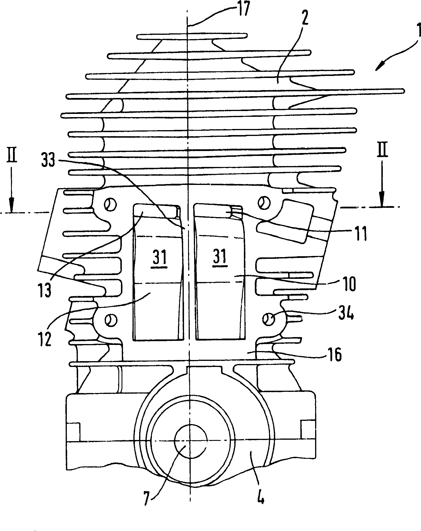 Two stroke engine