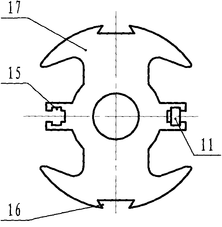 Composite excitation generator rotor