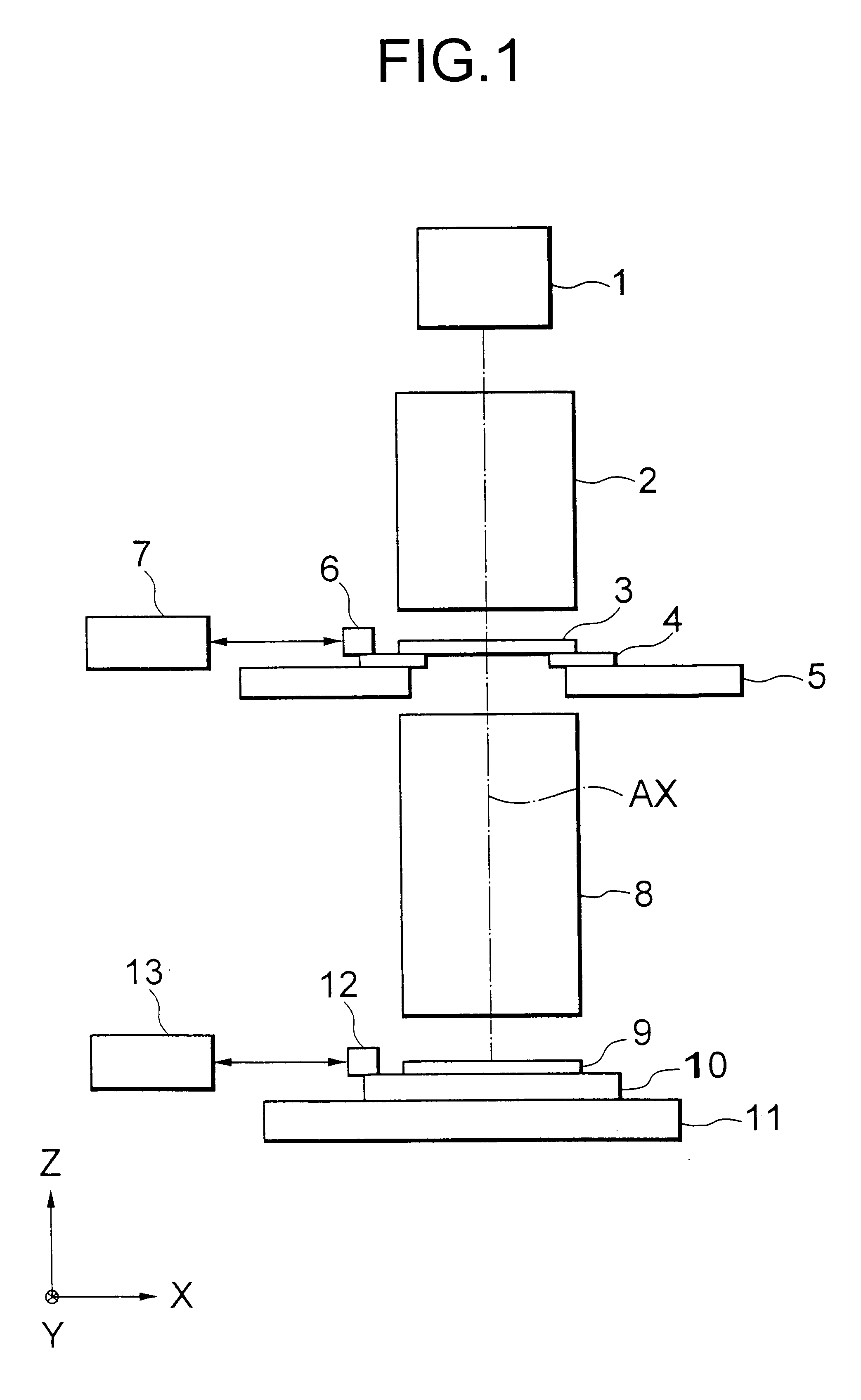 Catadioptric imaging system and a projection exposure apparatus provided with said imaging system