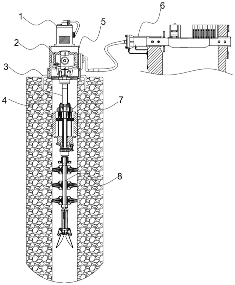 A kind of dredging equipment for mine water disaster prevention and control