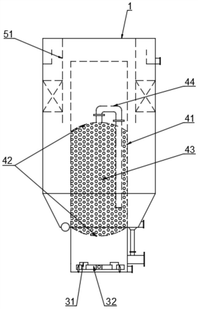 Vortex biological fluidized bed reactor and operation method thereof