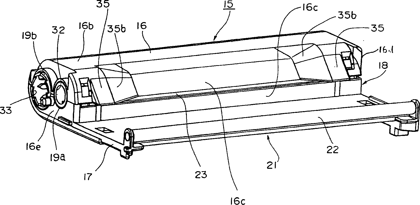 Ink-ribbon cartridge and thermosensitive printer using the same