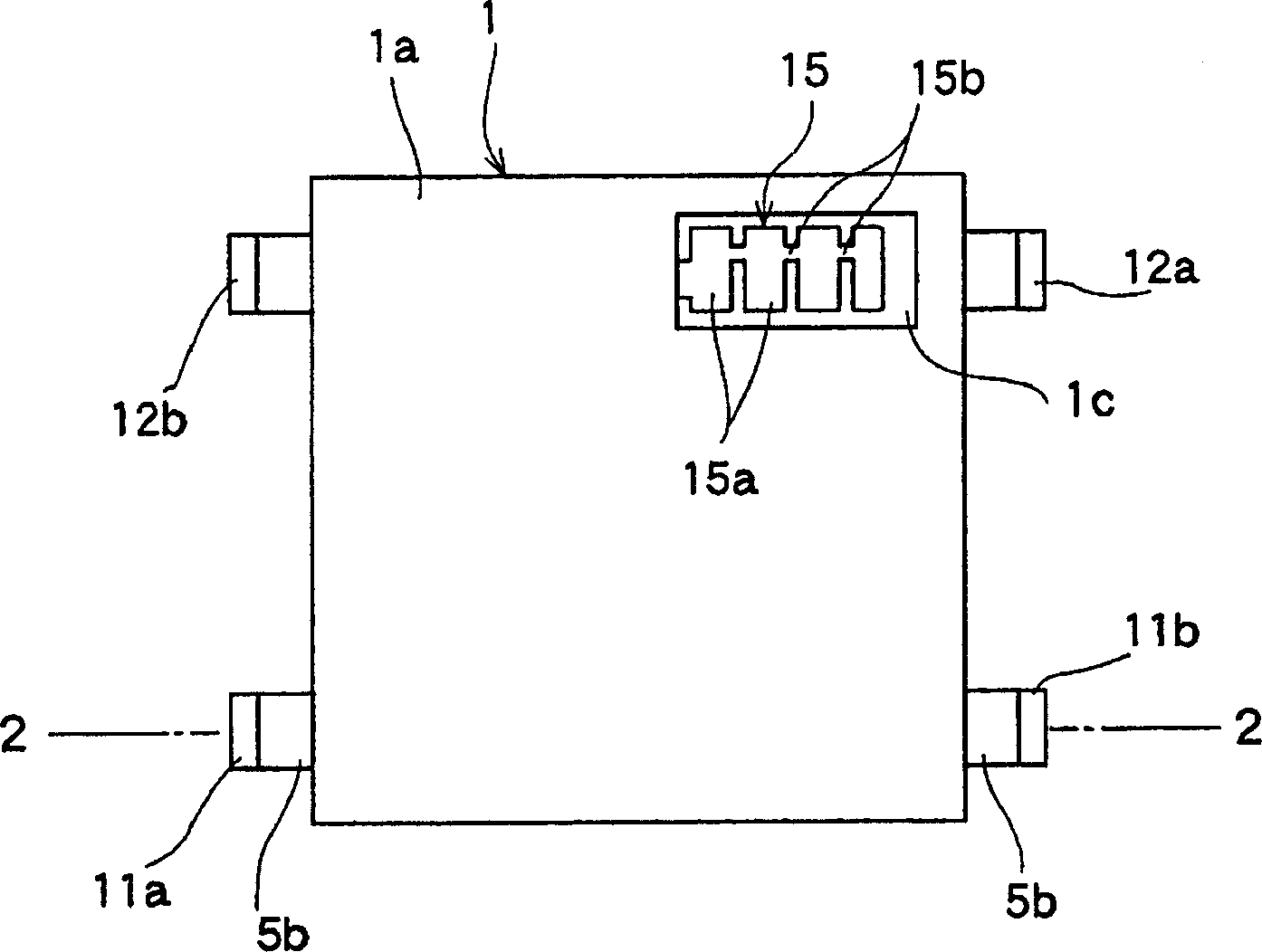 Non-reversible circuit component and sending/receiving module using the same