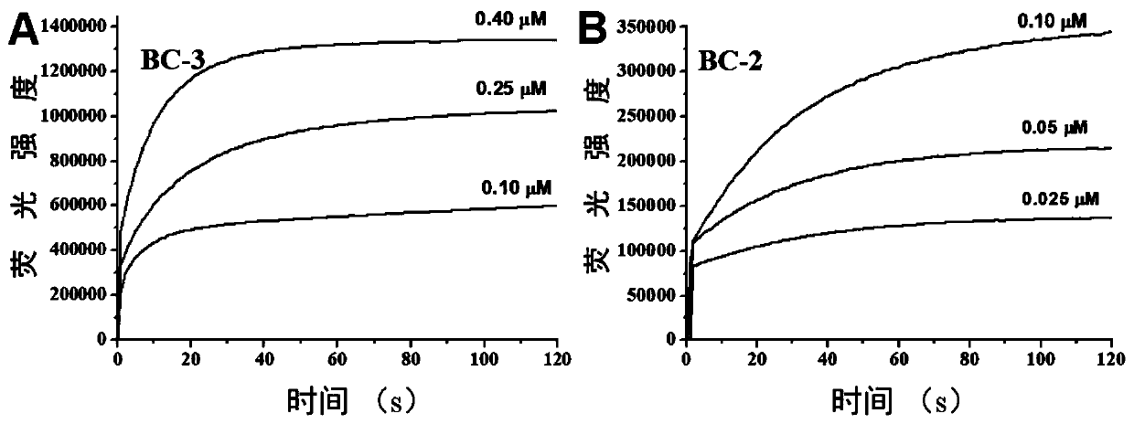 Preparation of basic blue-3 based near-infrared fluorescent probe molecule for hypochlorous acid detection