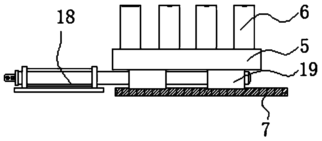 Bending equipment used for medical beauty equipment shell machining and provided with fixing structure