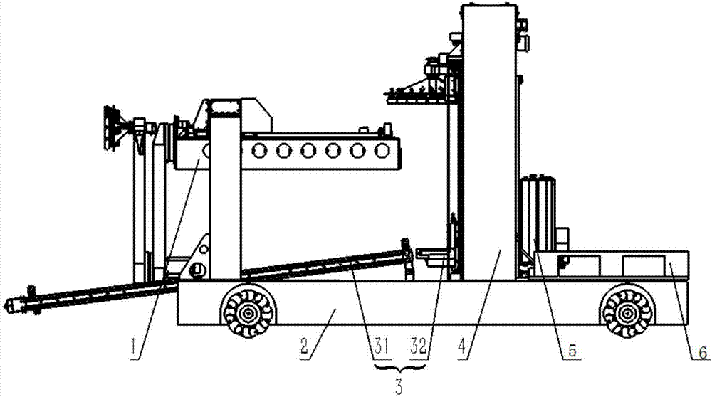 Mobile robot capable of achieving automatic cargo handling