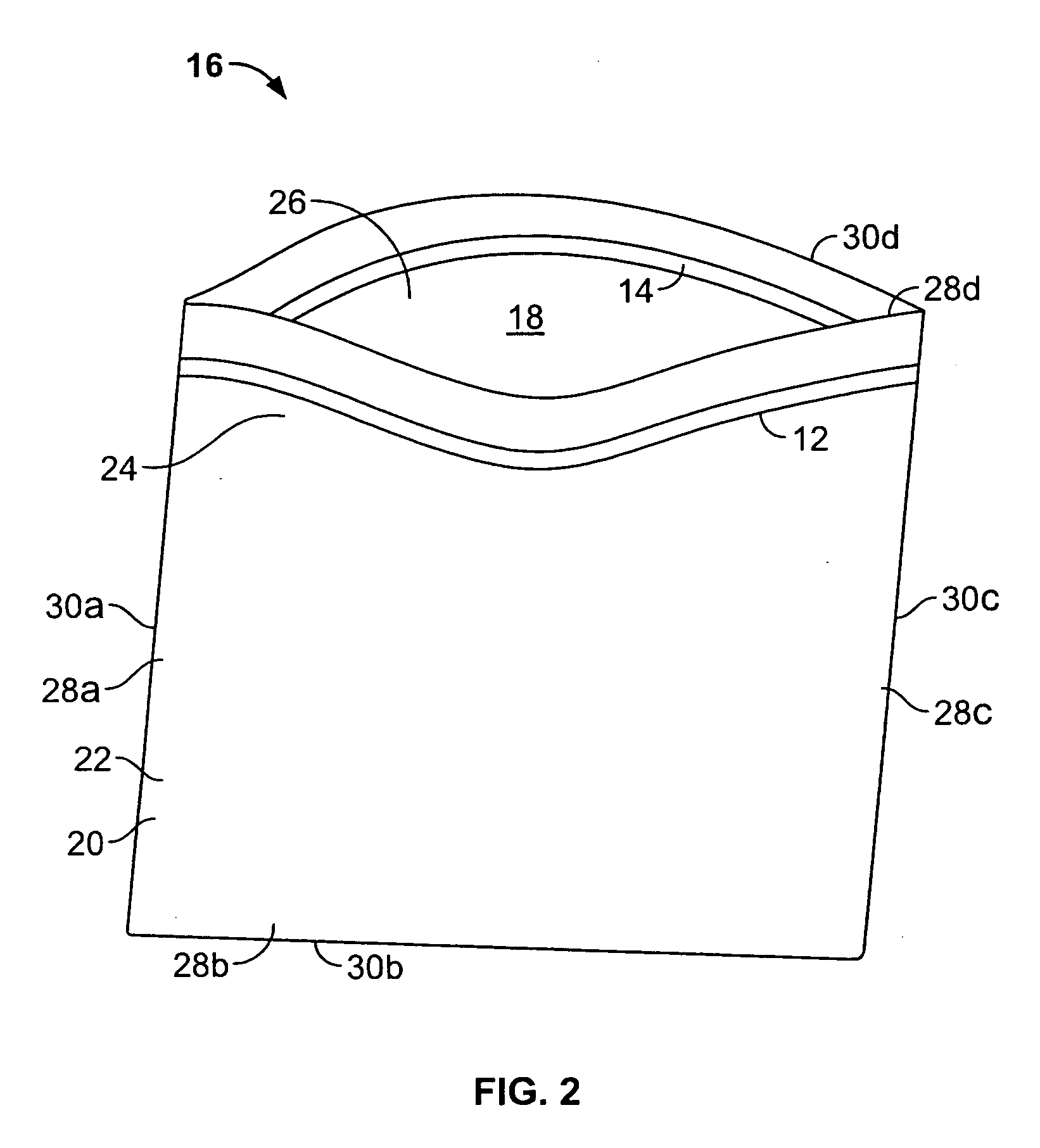 Reclosable fastener strip