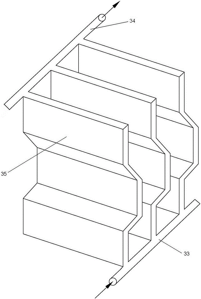 Fluoroplastic waste heat recycling and ultra-low emission integrated device