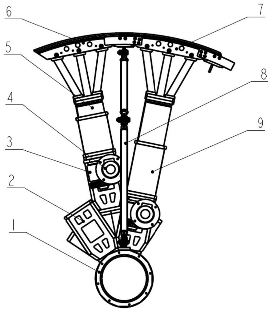 A friction stir welding welding method for the circular seam of the carrier rocket storage tank