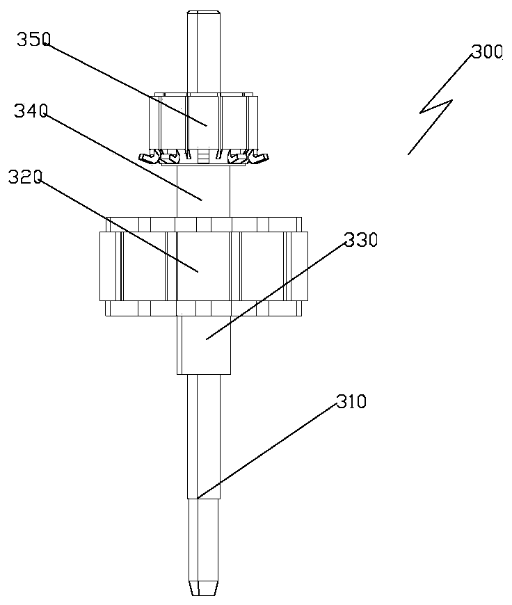 Electric machinery rotor automatic press-fitting machine