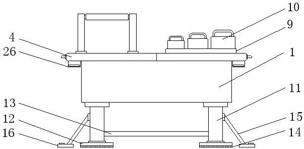 Multifunctional robot joint performance testing device