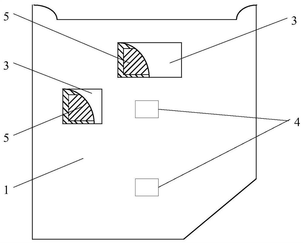 A door trim protection device based on a special vehicle