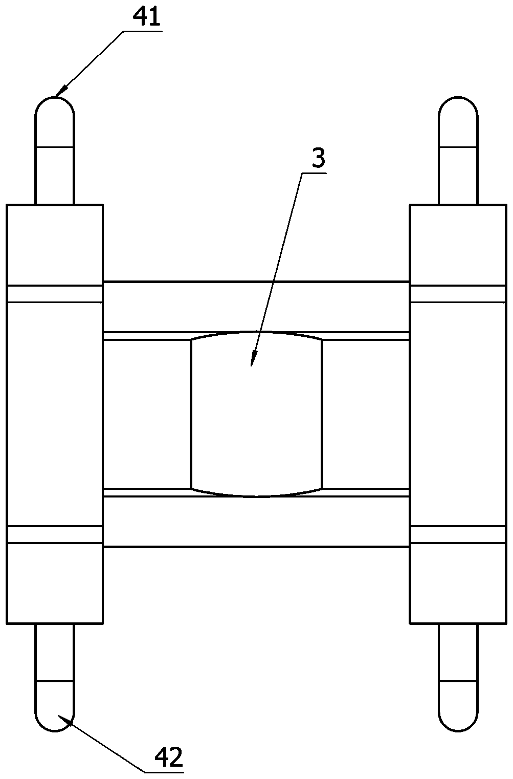 Belt cooling fixture for welding large-section aluminum conductor cable