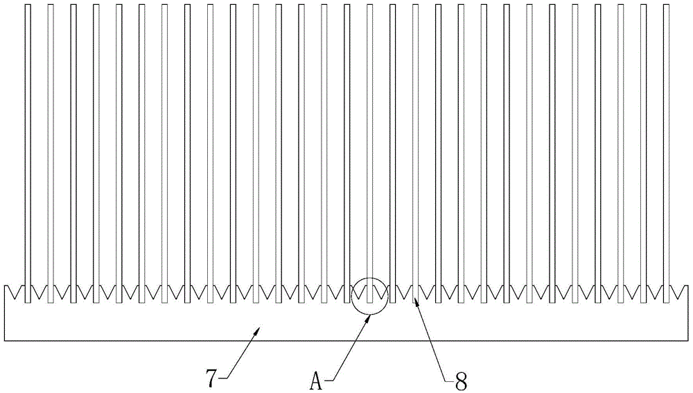 Air-cooling radiator and manufacturing method thereof