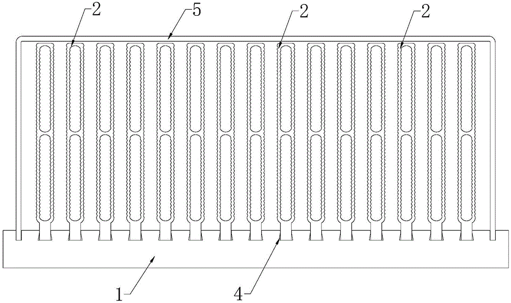 Air-cooling radiator and manufacturing method thereof