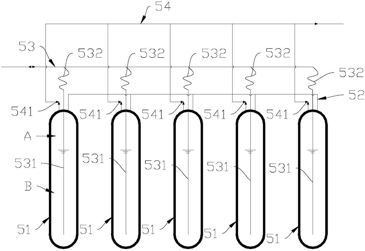 Reactor and split tank type voltage stabilizer