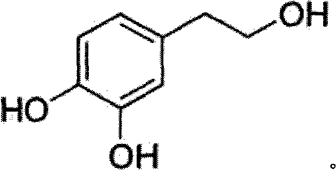 Method for extracting hydroxytyrosol