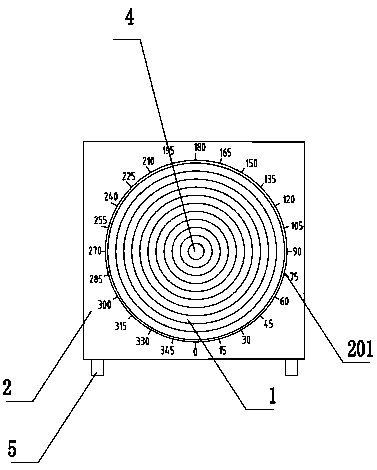 Ultra-long-target-region multi-center volumetric intensity-modulated arc radiation therapy verification die body and method