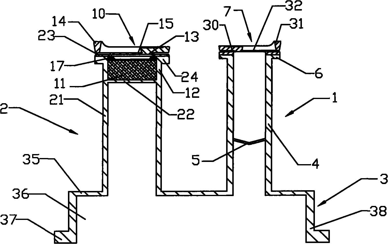 Transfusion container sealing cover with top-pull type transfusion pipe and drug feeding pipe