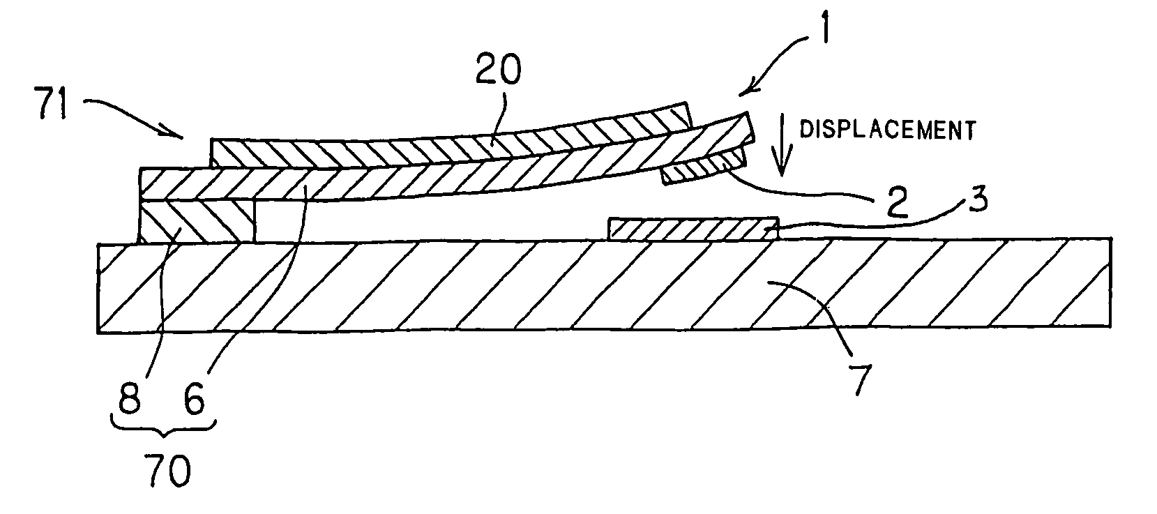 Microswitch and method for manufacturing the same