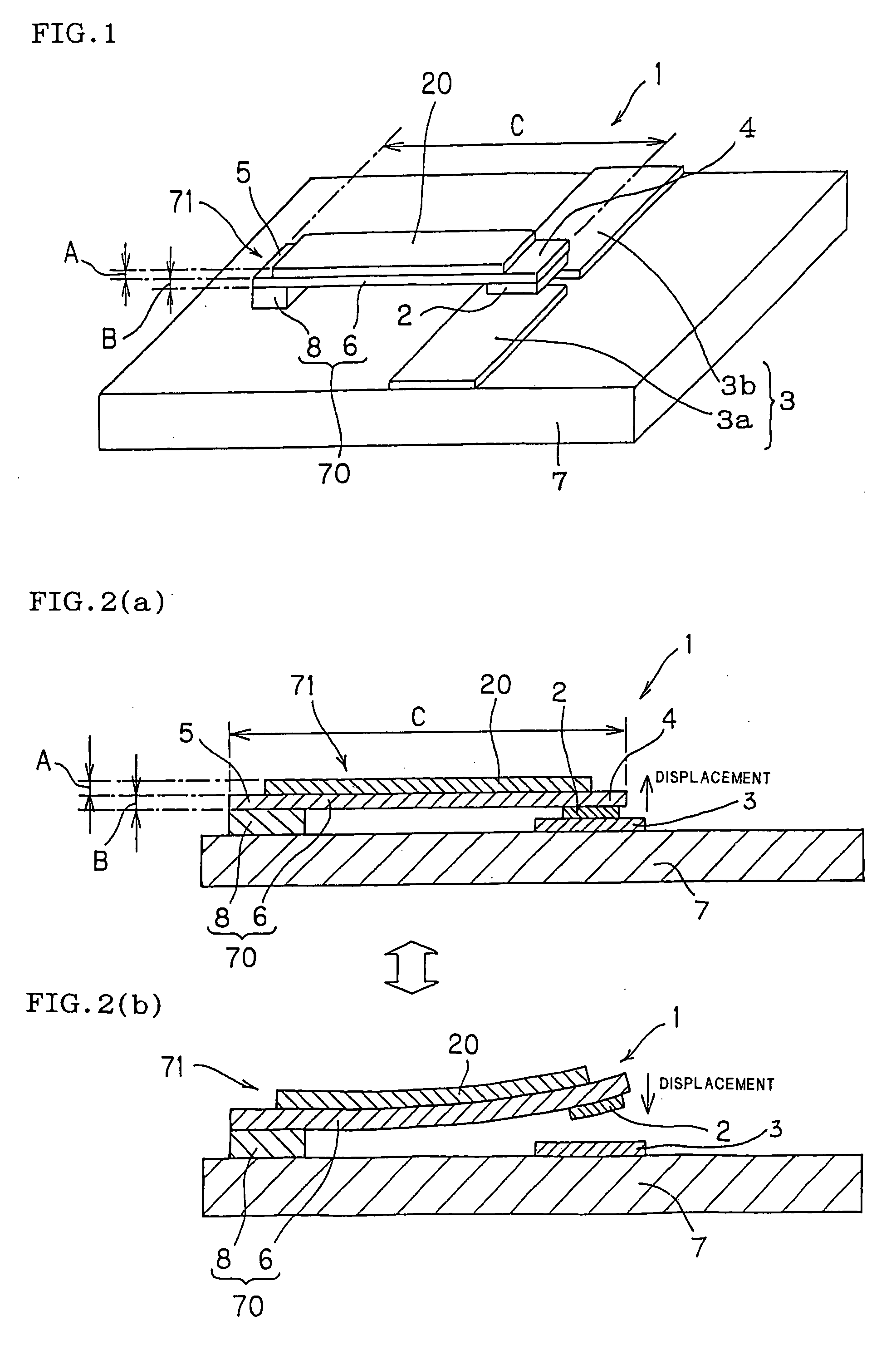 Microswitch and method for manufacturing the same