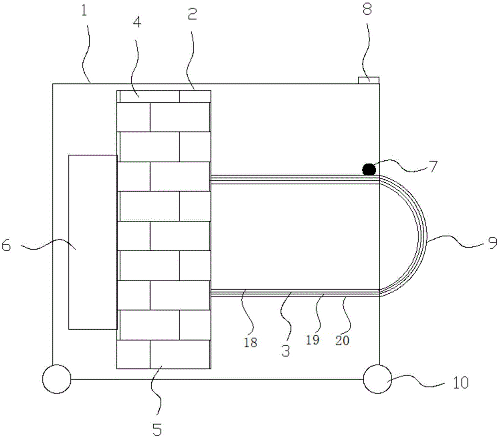 Corrosion-resisting explosion-proof water pump