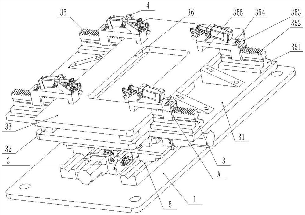 Copper bar machining clamp