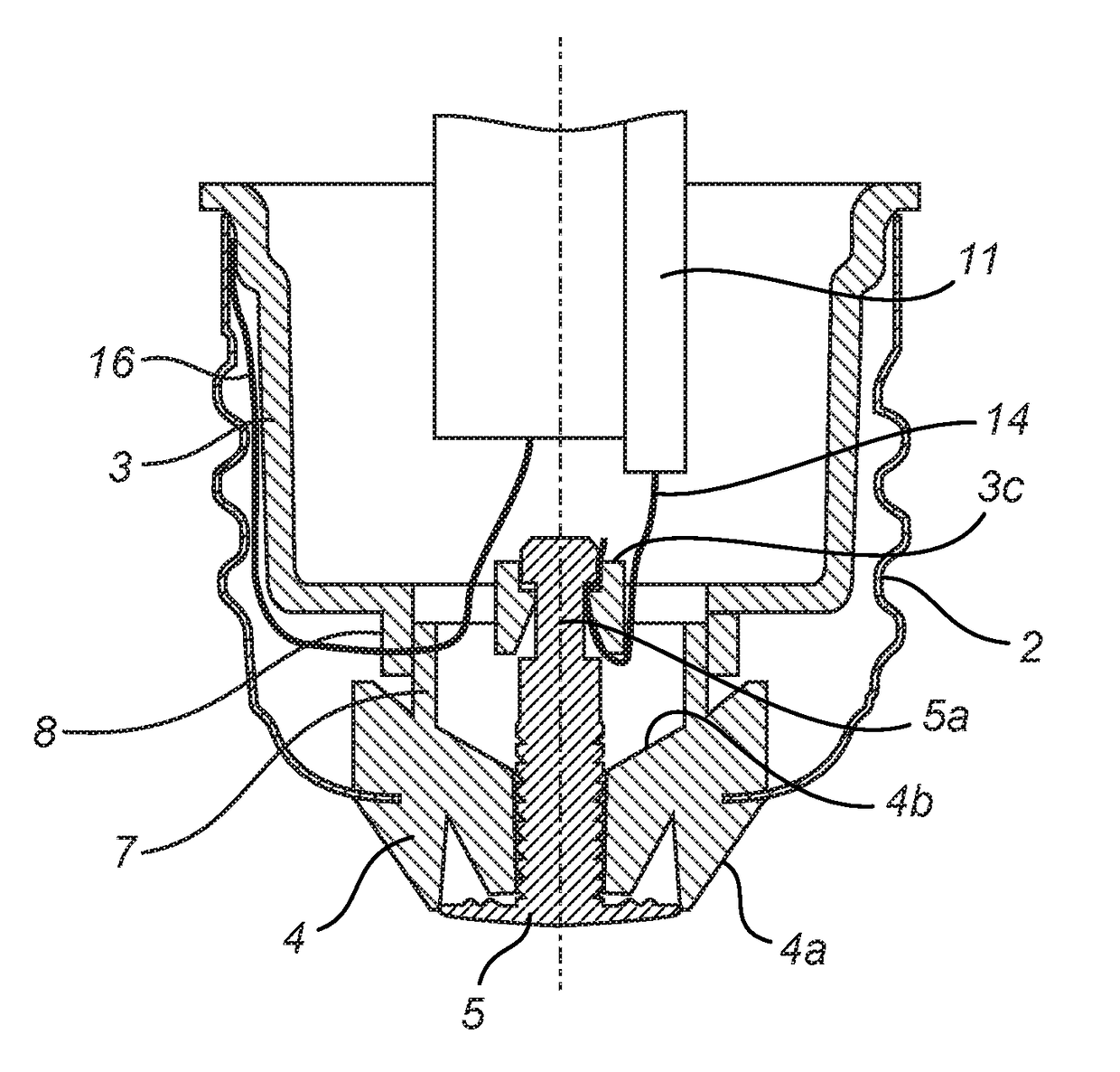 Base for an electrical lamp and a method of assembling a base for an electrical lamp