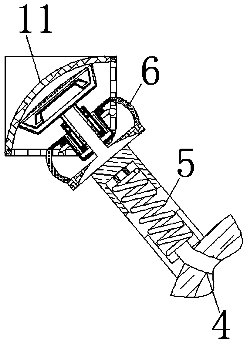 Hard disk detection equipment based on optical linear propagation principle