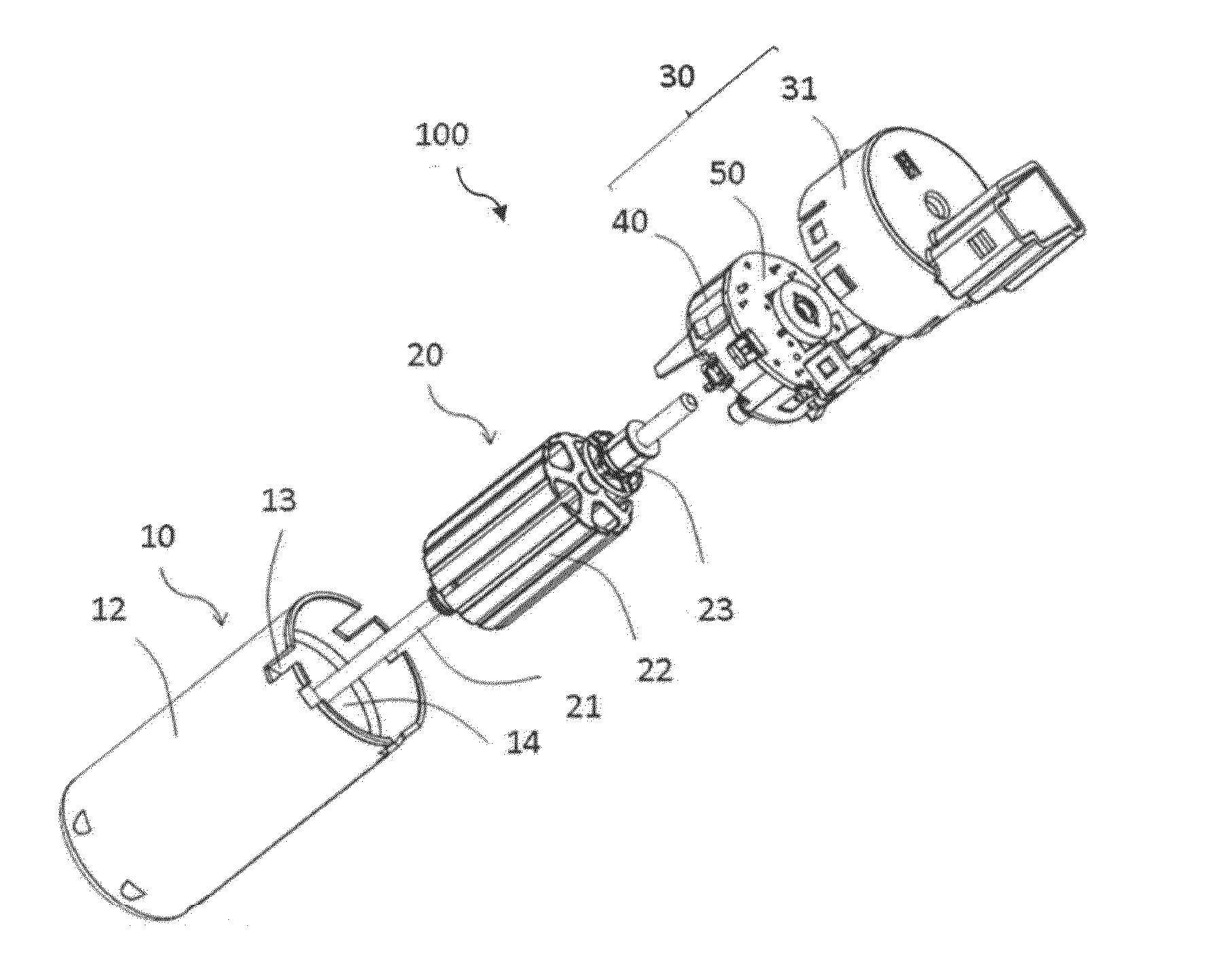 Motor and End Cap Assembly Thereof