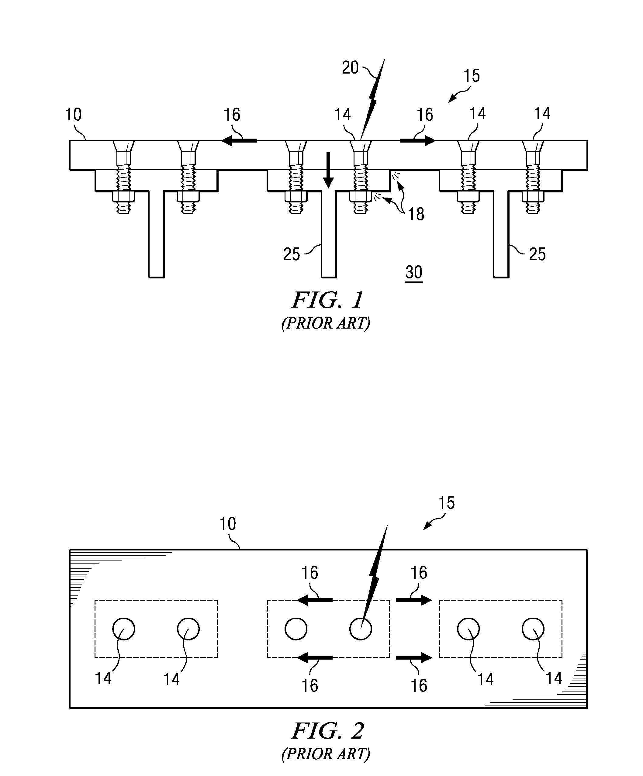 Lightning protection system for an aircraft composite structure