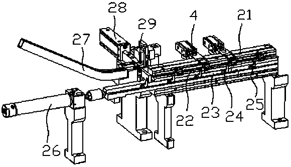 Terminal inserting and capping mechanism of optical fiber connector